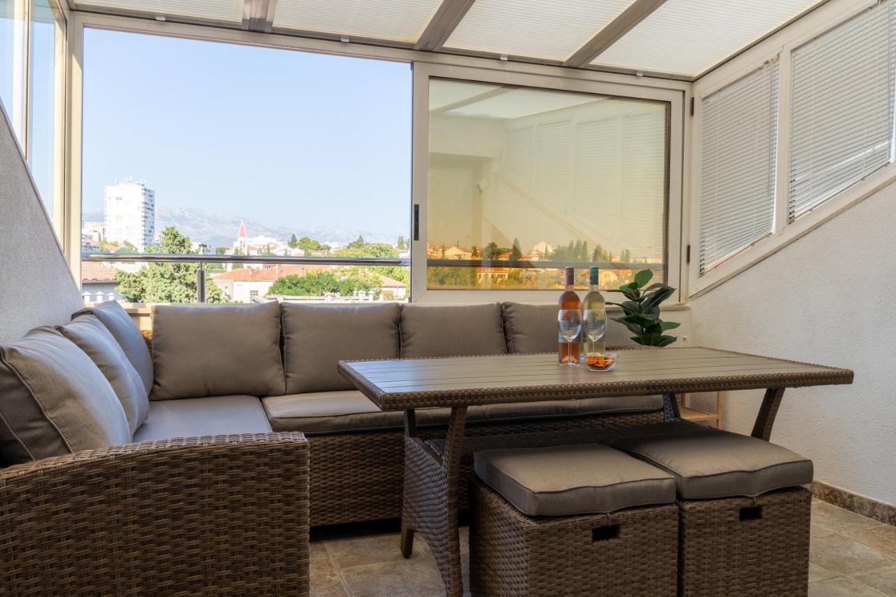 Pepper Penthouse - Luxurious Duplex Apartment, 50M From The Bacvice Sand Beach Split Buitenkant foto